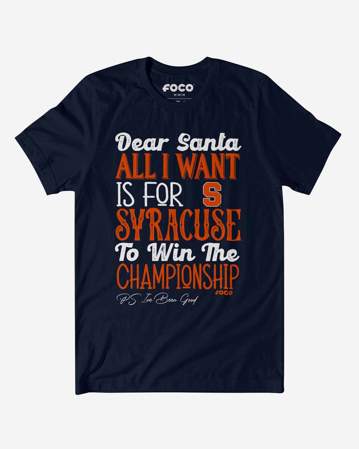 Syracuse Orange All I Want T-Shirt FOCO S - FOCO.com