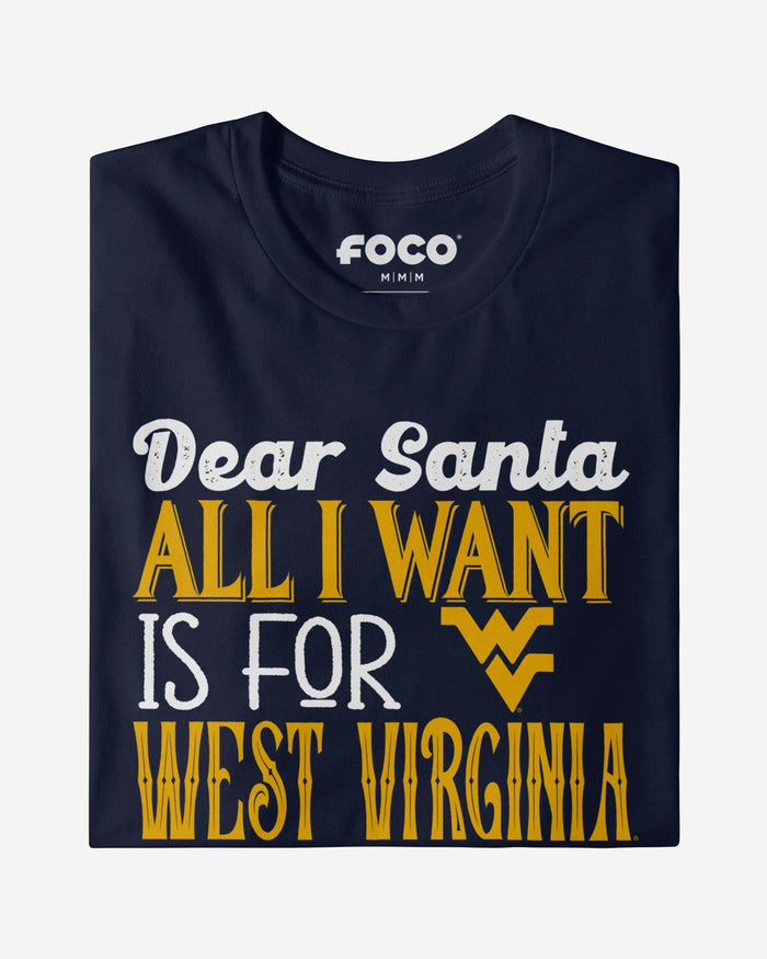 West Virginia Mountaineers All I Want T-Shirt FOCO - FOCO.com