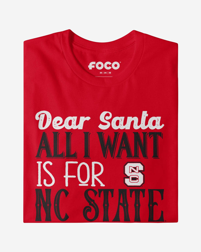 NC State Wolfpack All I Want T-Shirt FOCO - FOCO.com