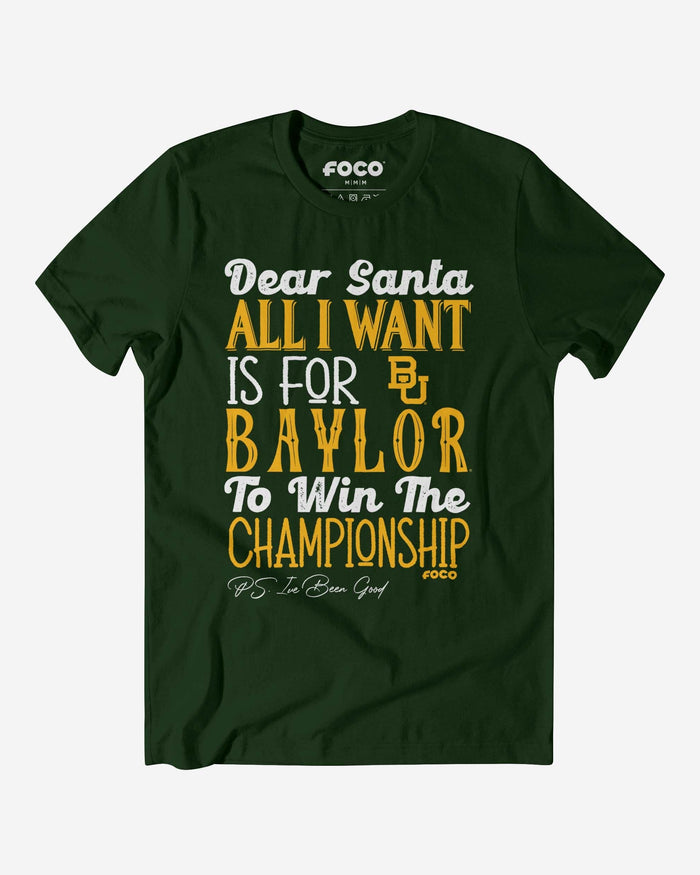 Baylor Bears All I Want T-Shirt FOCO S - FOCO.com