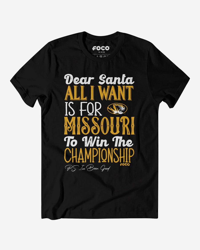 Missouri Tigers All I Want T-Shirt FOCO S - FOCO.com