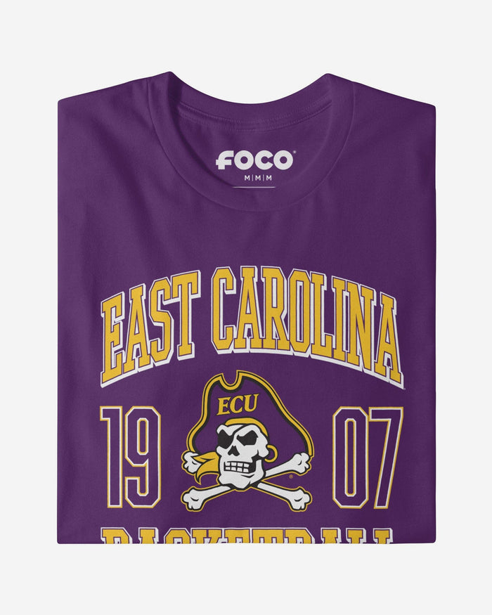 East Carolina Pirates Basketball T-Shirt FOCO S - FOCO.com