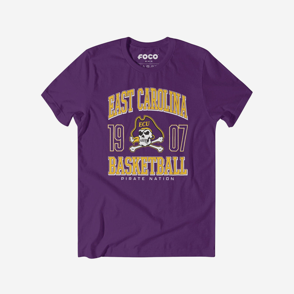 East Carolina Pirates Basketball T-Shirt FOCO S - FOCO.com
