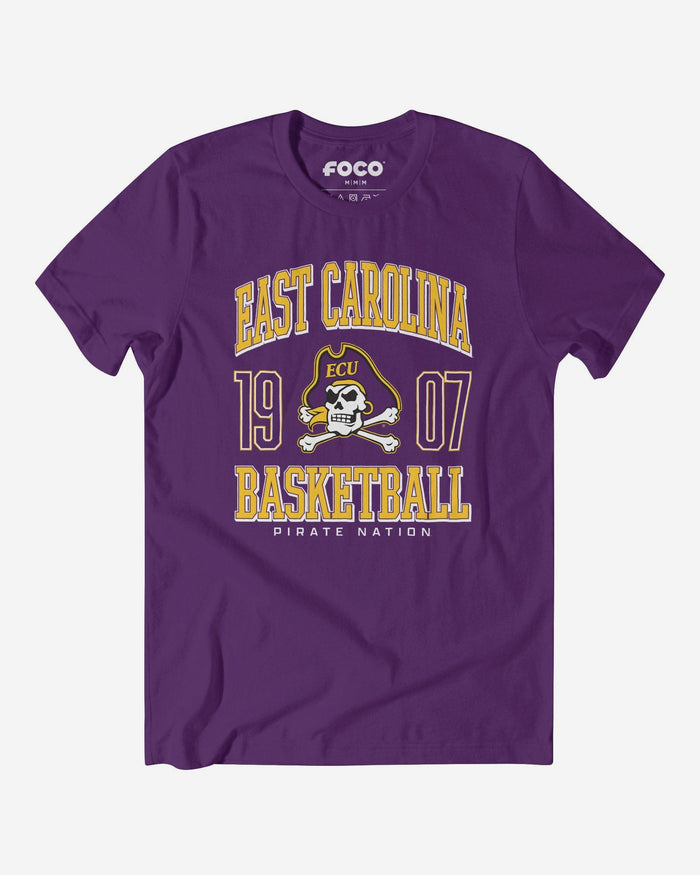 East Carolina Pirates Basketball T-Shirt FOCO S - FOCO.com
