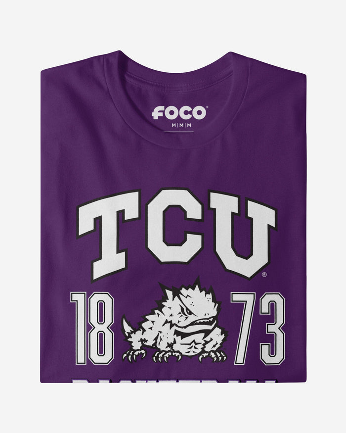 TCU Horned Frogs Basketball T-Shirt FOCO - FOCO.com