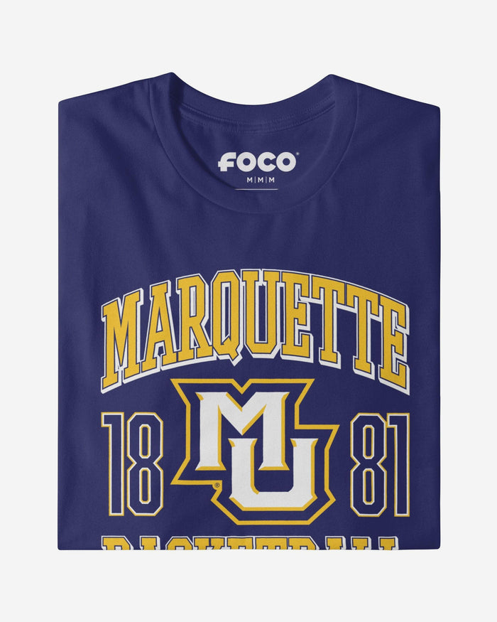 Marquette Golden Eagles Basketball T-Shirt FOCO S - FOCO.com