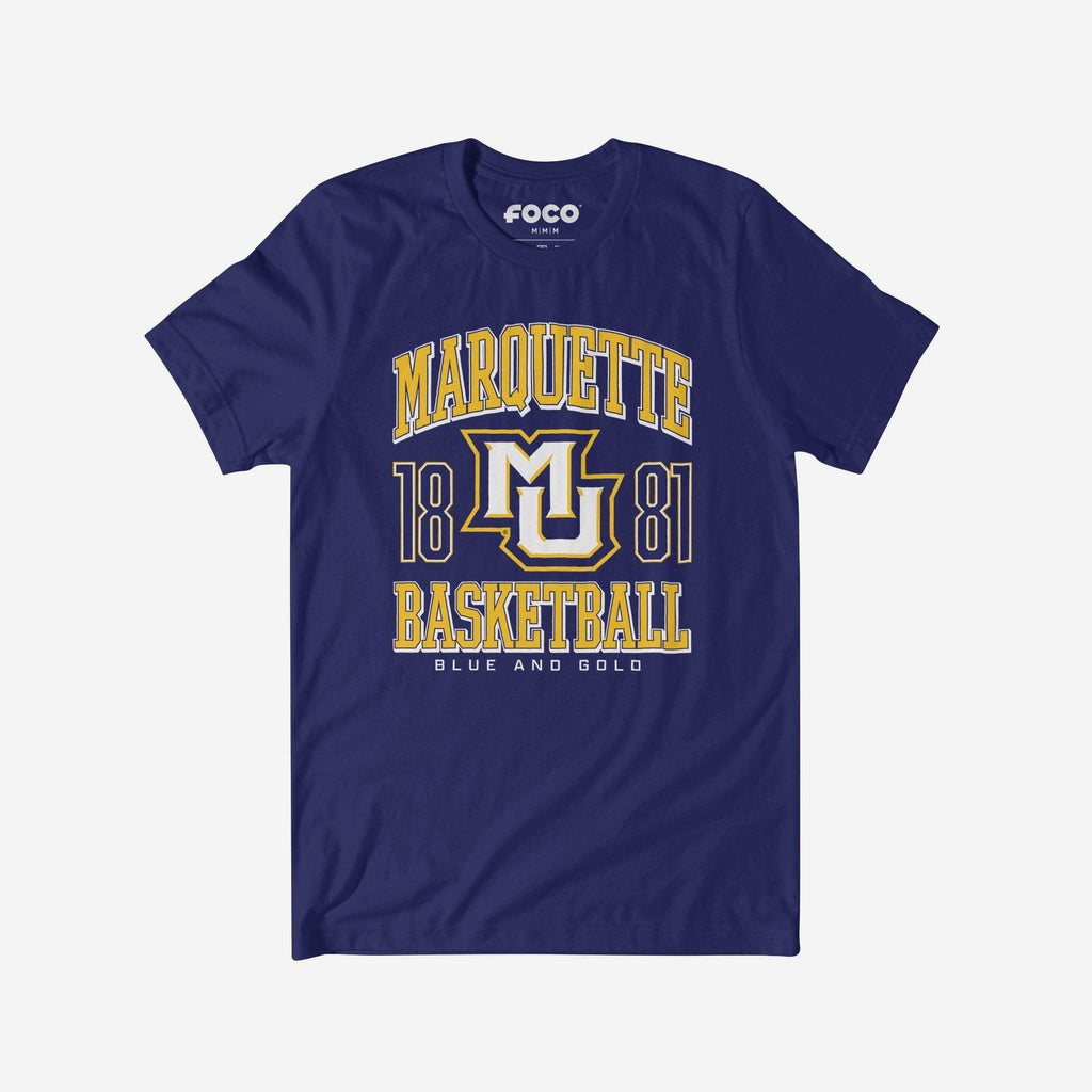 Marquette Golden Eagles Basketball T-Shirt FOCO S - FOCO.com