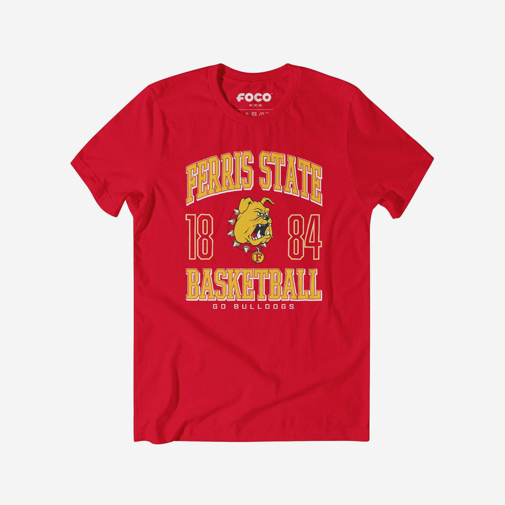 Ferris State Bulldogs Basketball T-Shirt FOCO S - FOCO.com