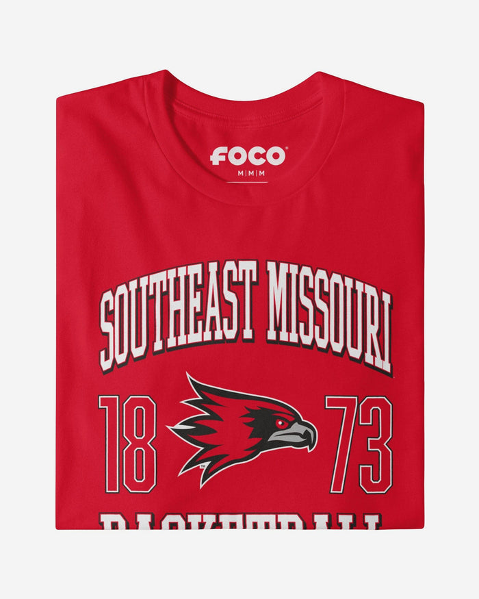 Southeast Missouri State Redhawks Basketball T-Shirt FOCO S - FOCO.com