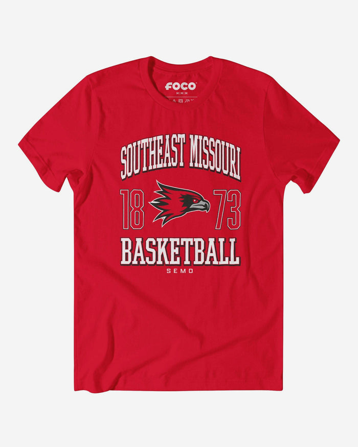 Southeast Missouri State Redhawks Basketball T-Shirt FOCO S - FOCO.com