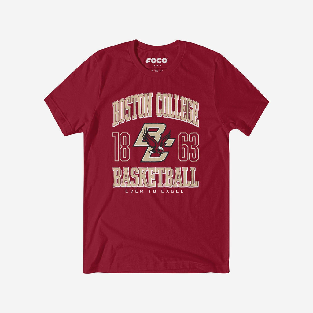 Boston College Eagles Basketball T-Shirt FOCO S - FOCO.com