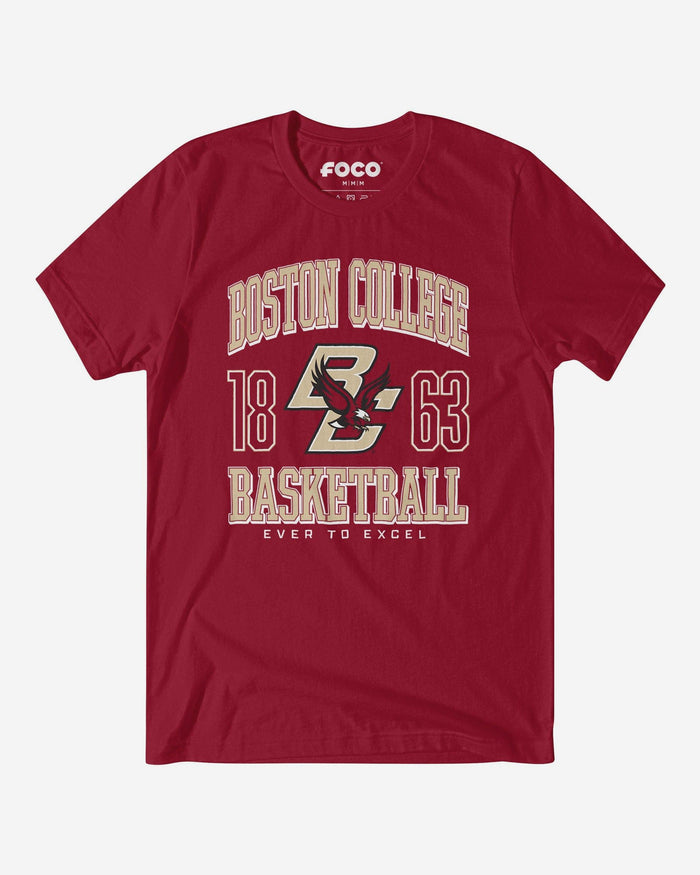 Boston College Eagles Basketball T-Shirt FOCO S - FOCO.com
