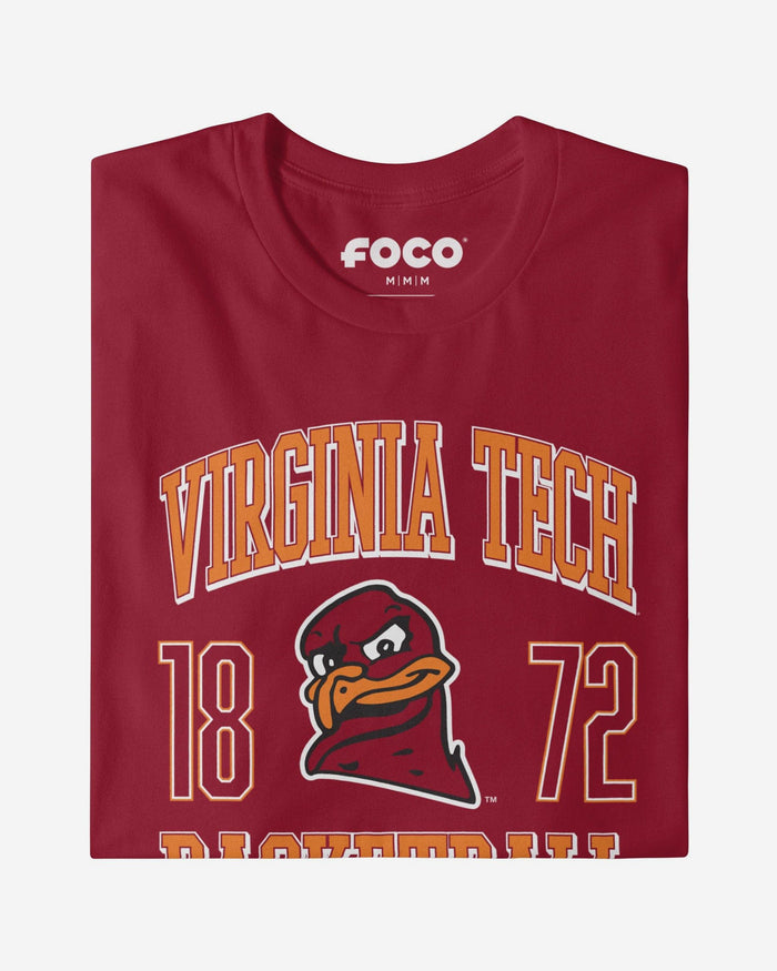 Virginia Tech Hokies Basketball T-Shirt FOCO S - FOCO.com