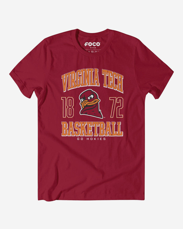 Virginia Tech Hokies Basketball T-Shirt FOCO S - FOCO.com