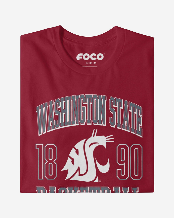 Washington State Cougars Basketball T-Shirt FOCO S - FOCO.com