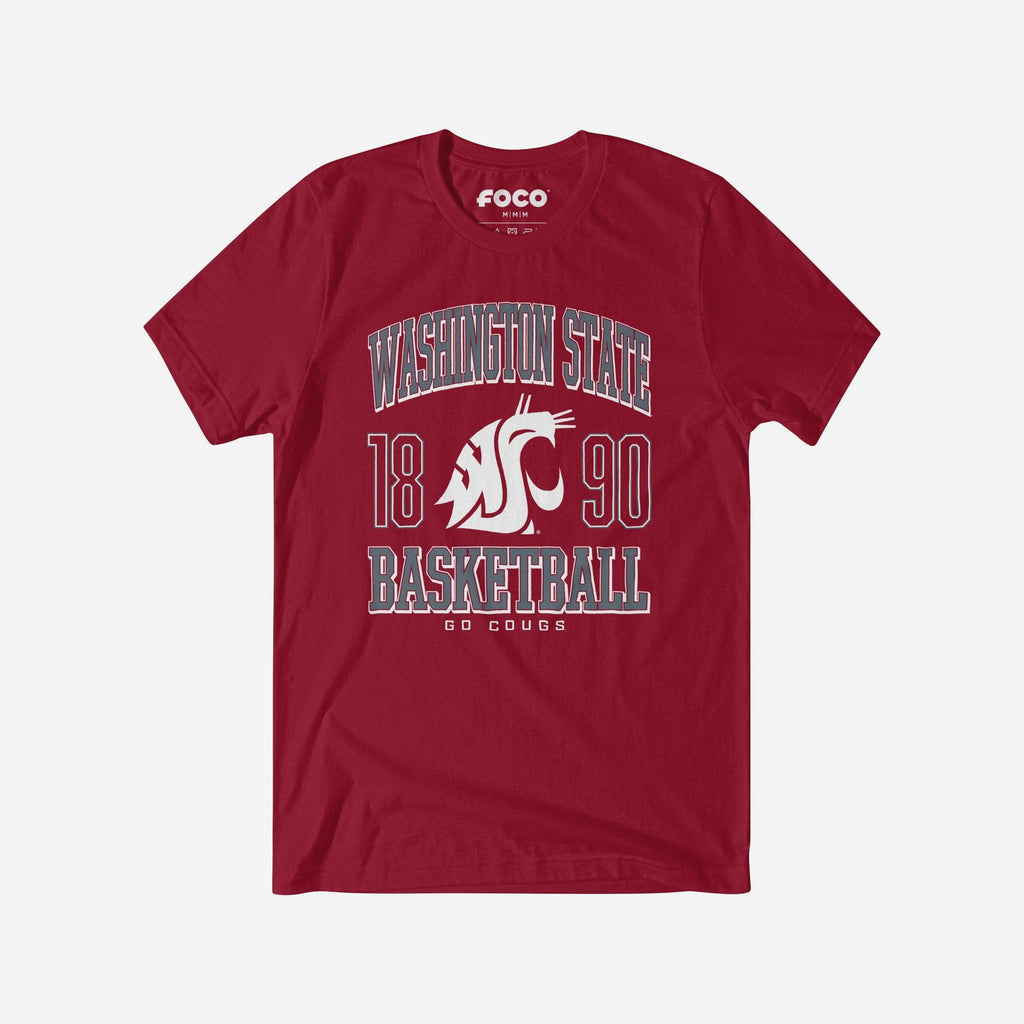 Washington State Cougars Basketball T-Shirt FOCO S - FOCO.com