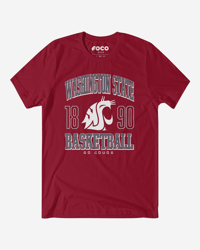 Washington State Cougars Basketball T-Shirt FOCO S - FOCO.com