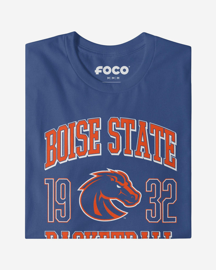 Boise State Broncos Basketball T-Shirt FOCO S - FOCO.com