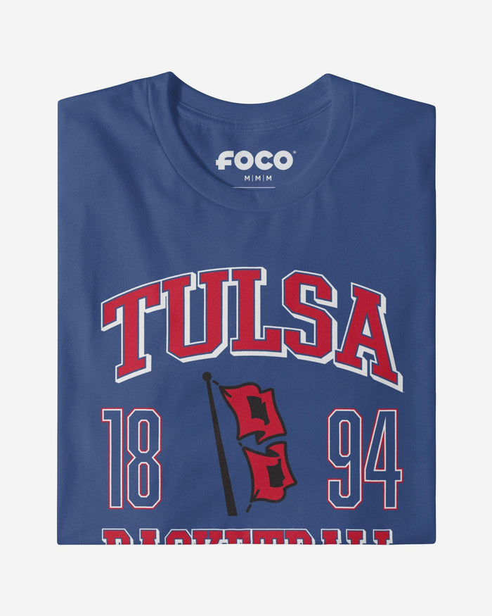 Tulsa Golden Hurricane Basketball T-Shirt FOCO S - FOCO.com