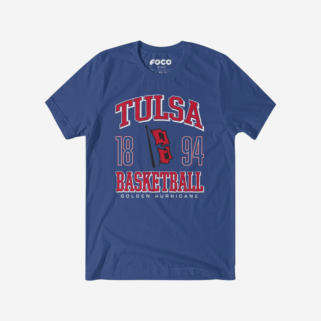 Tulsa Golden Hurricane Basketball T-Shirt FOCO S - FOCO.com
