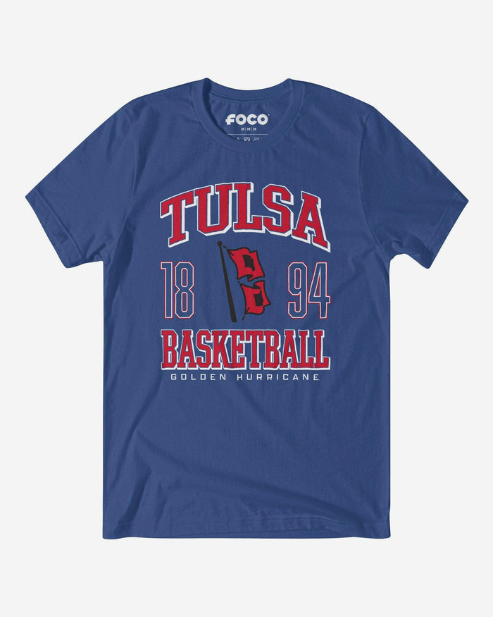 Tulsa Golden Hurricane Basketball T-Shirt FOCO S - FOCO.com