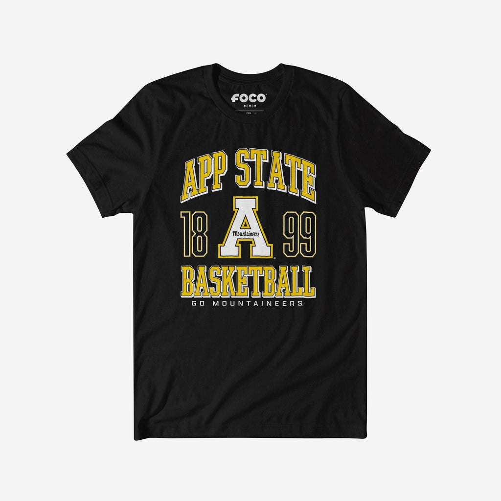 Appalachian State Mountaineers Basketball T-Shirt FOCO S - FOCO.com