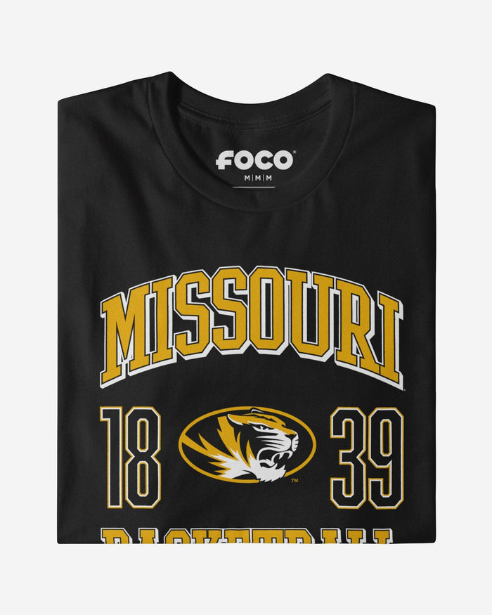 Missouri Tigers Basketball T-Shirt FOCO S - FOCO.com