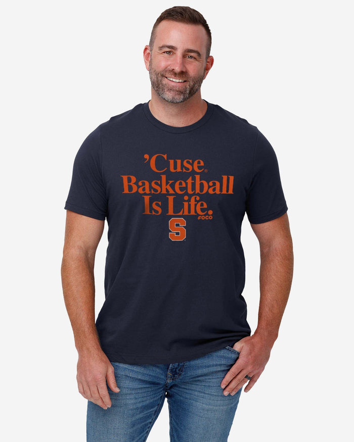 Syracuse Orange Basketball is Life T-Shirt FOCO - FOCO.com