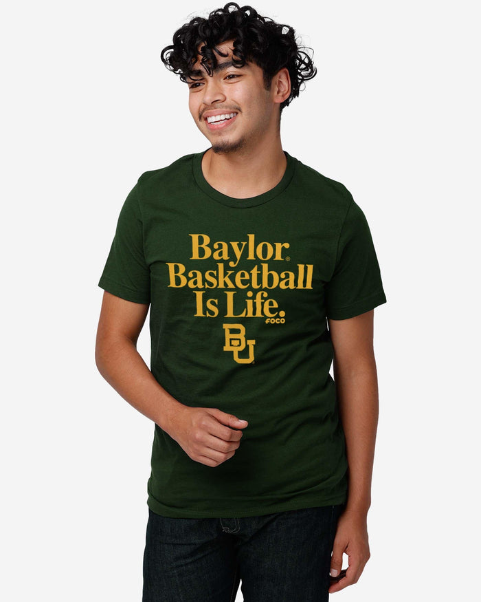 Baylor Bears Basketball is Life T-Shirt FOCO - FOCO.com