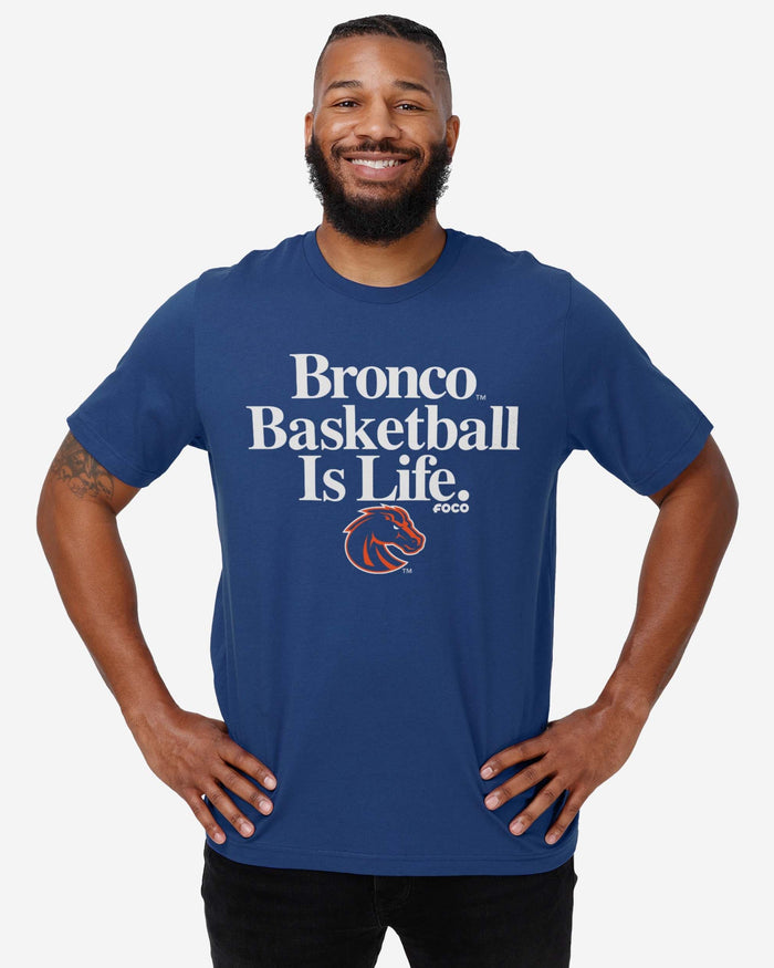 Boise State Broncos Basketball is Life T-Shirt FOCO - FOCO.com