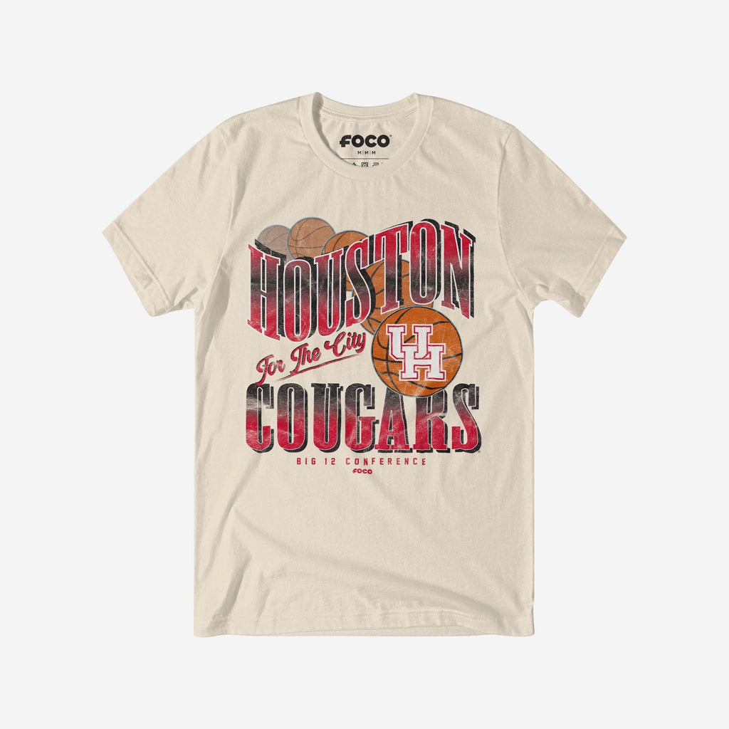 Houston Cougars Baller Bounce T-Shirt FOCO S - FOCO.com