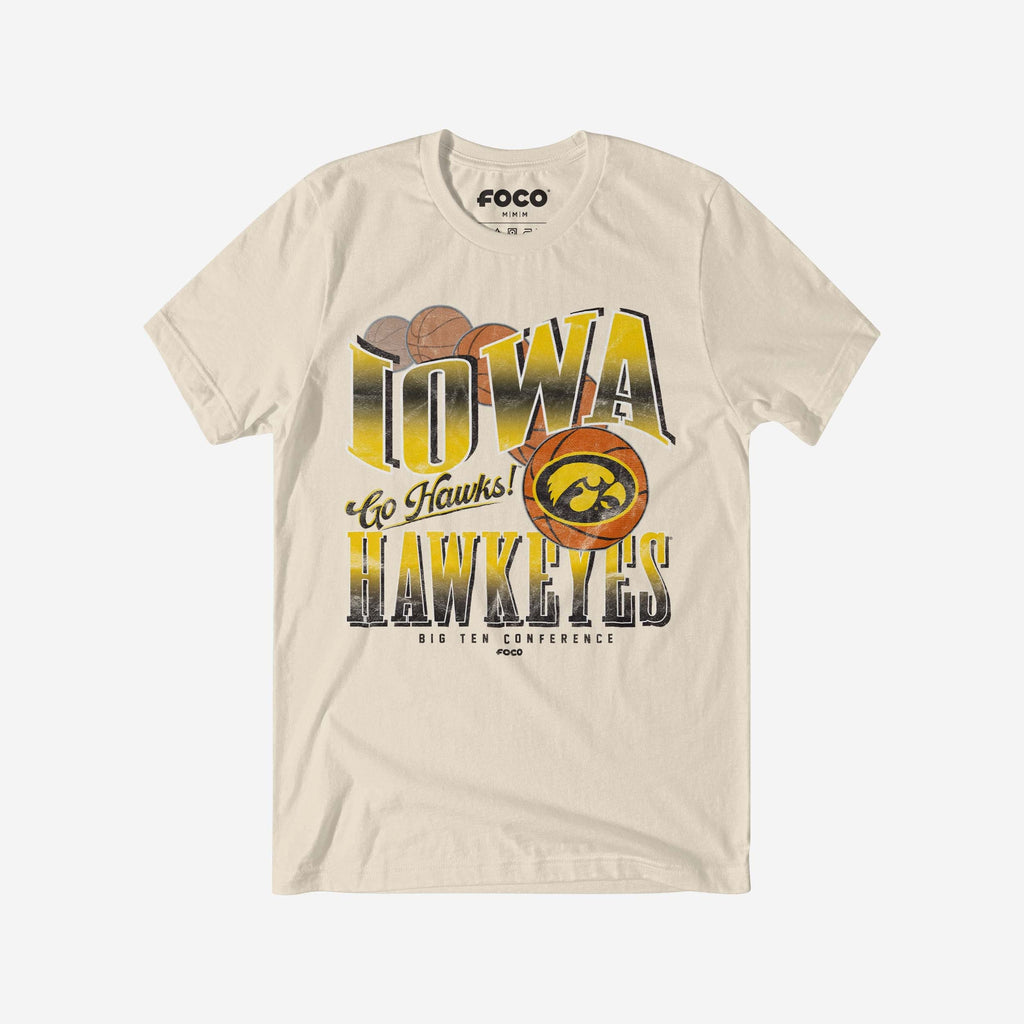Iowa Hawkeyes Baller Bounce T-Shirt FOCO S - FOCO.com