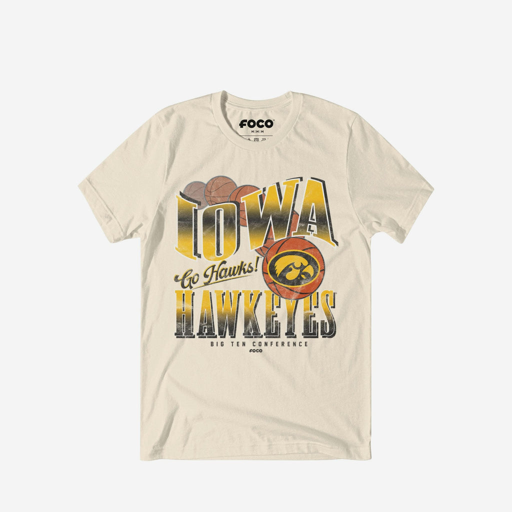Iowa Hawkeyes Baller Bounce T-Shirt FOCO S - FOCO.com