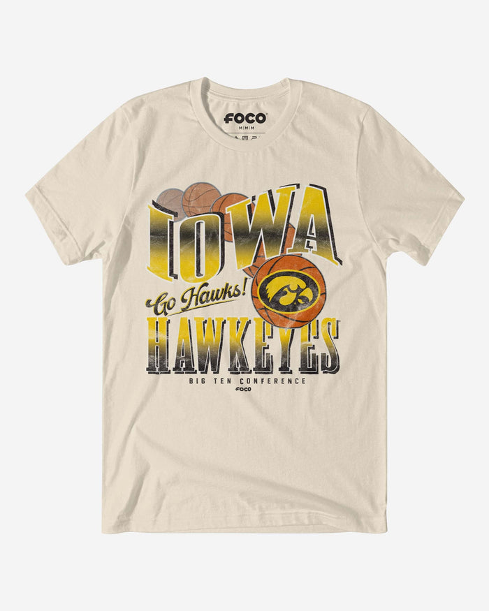 Iowa Hawkeyes Baller Bounce T-Shirt FOCO S - FOCO.com