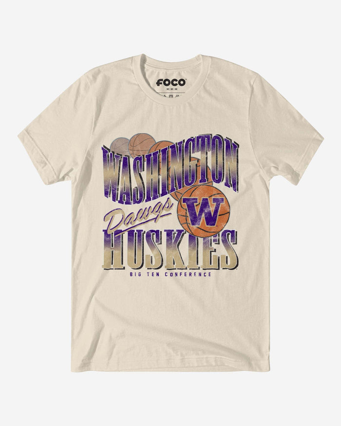 Washington Huskies Baller Bounce T-Shirt FOCO S - FOCO.com