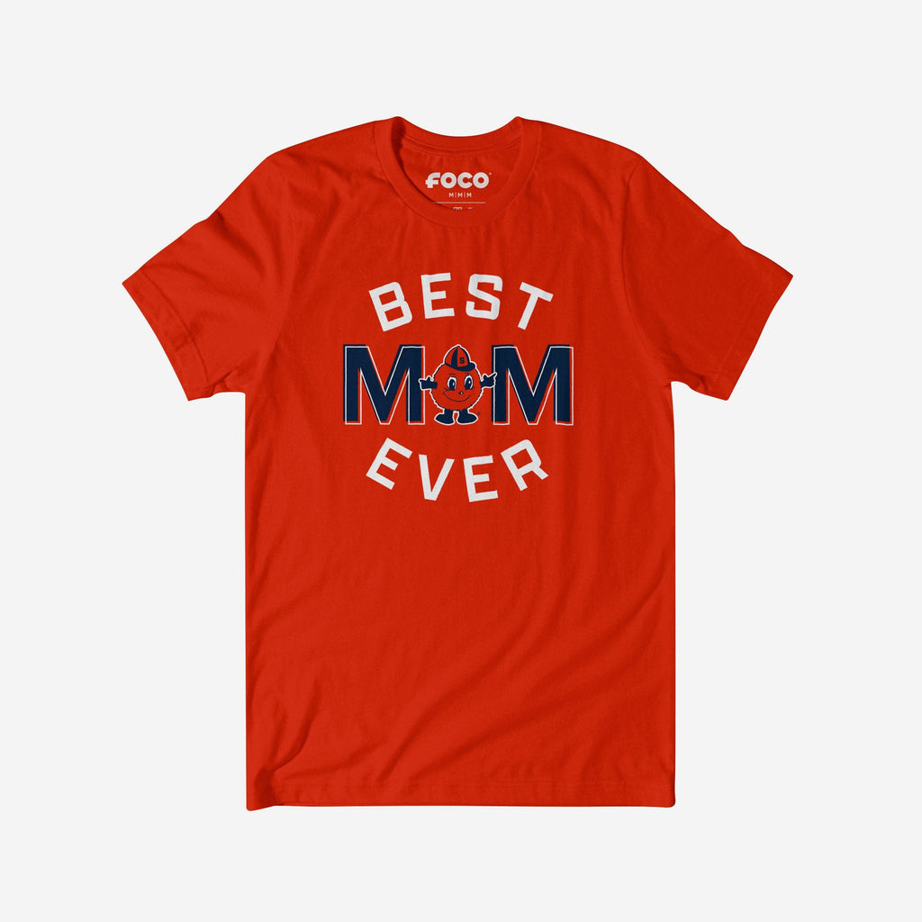 Syracuse Orange Best Mom Ever Arched T-Shirt FOCO S - FOCO.com