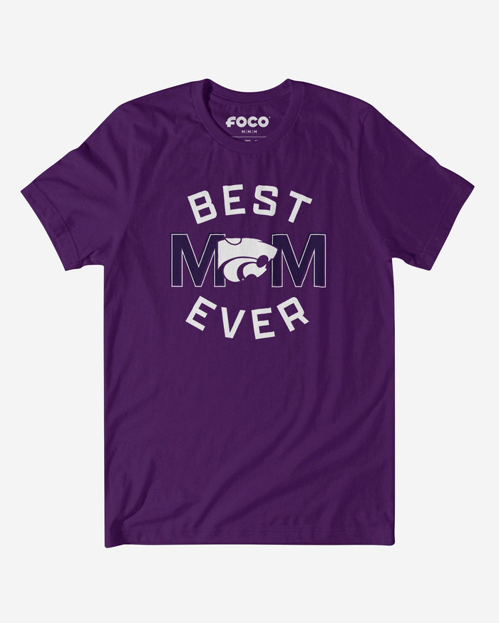 Kansas State Wildcats Best Mom Ever Arched T-Shirt FOCO S - FOCO.com