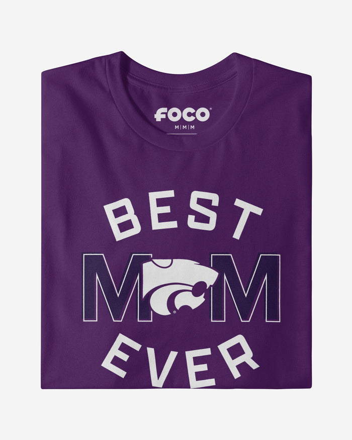 Kansas State Wildcats Best Mom Ever Arched T-Shirt FOCO - FOCO.com