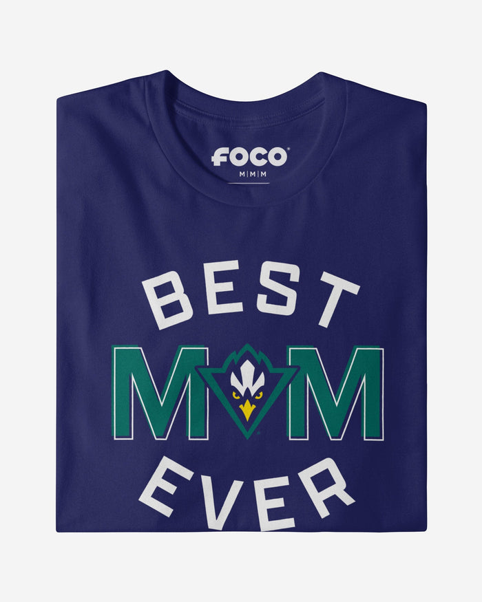 UNC Wilmington Seahawks Best Mom Ever Arched T-Shirt FOCO - FOCO.com