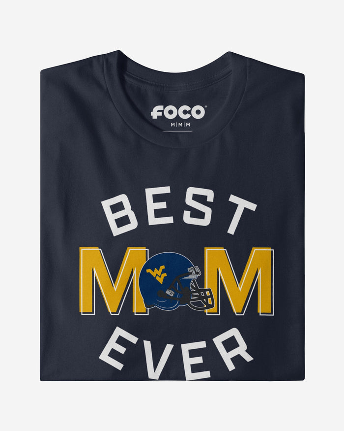 West Virginia Mountaineers Best Mom Ever Arched T-Shirt FOCO - FOCO.com