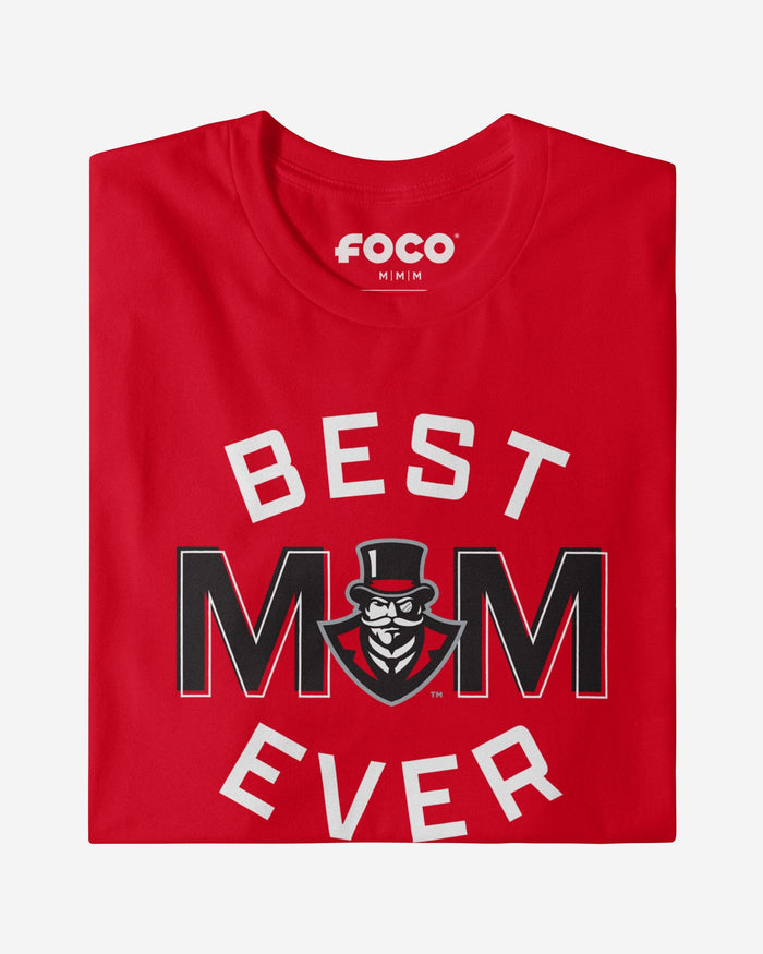 Austin Peay Governors Best Mom Ever Arched T-Shirt FOCO - FOCO.com