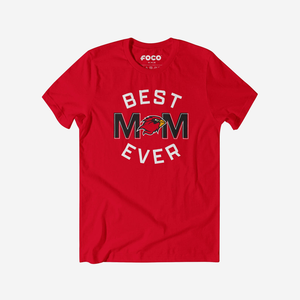 Lamar Cardinals Best Mom Ever Arched T-Shirt FOCO S - FOCO.com