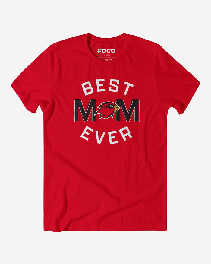 Lamar Cardinals Best Mom Ever Arched T-Shirt FOCO S - FOCO.com
