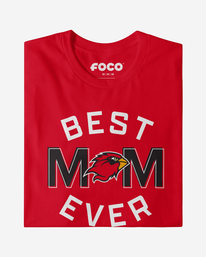 Lamar Cardinals Best Mom Ever Arched T-Shirt FOCO - FOCO.com
