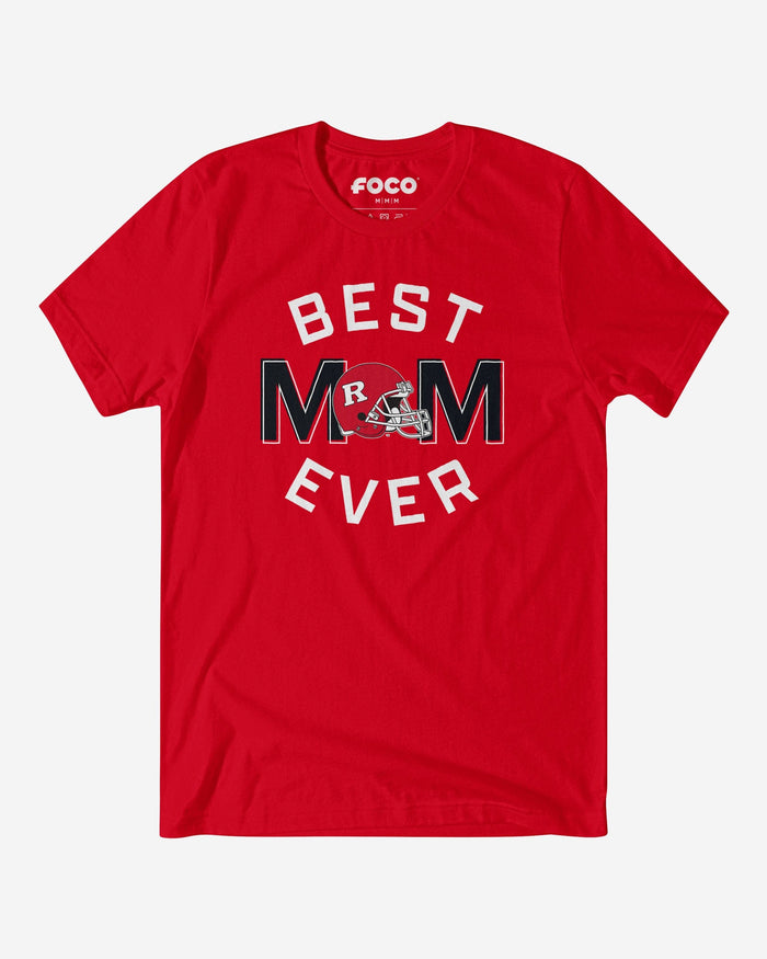 Rutgers Scarlet Knights Best Mom Ever Arched T-Shirt FOCO S - FOCO.com