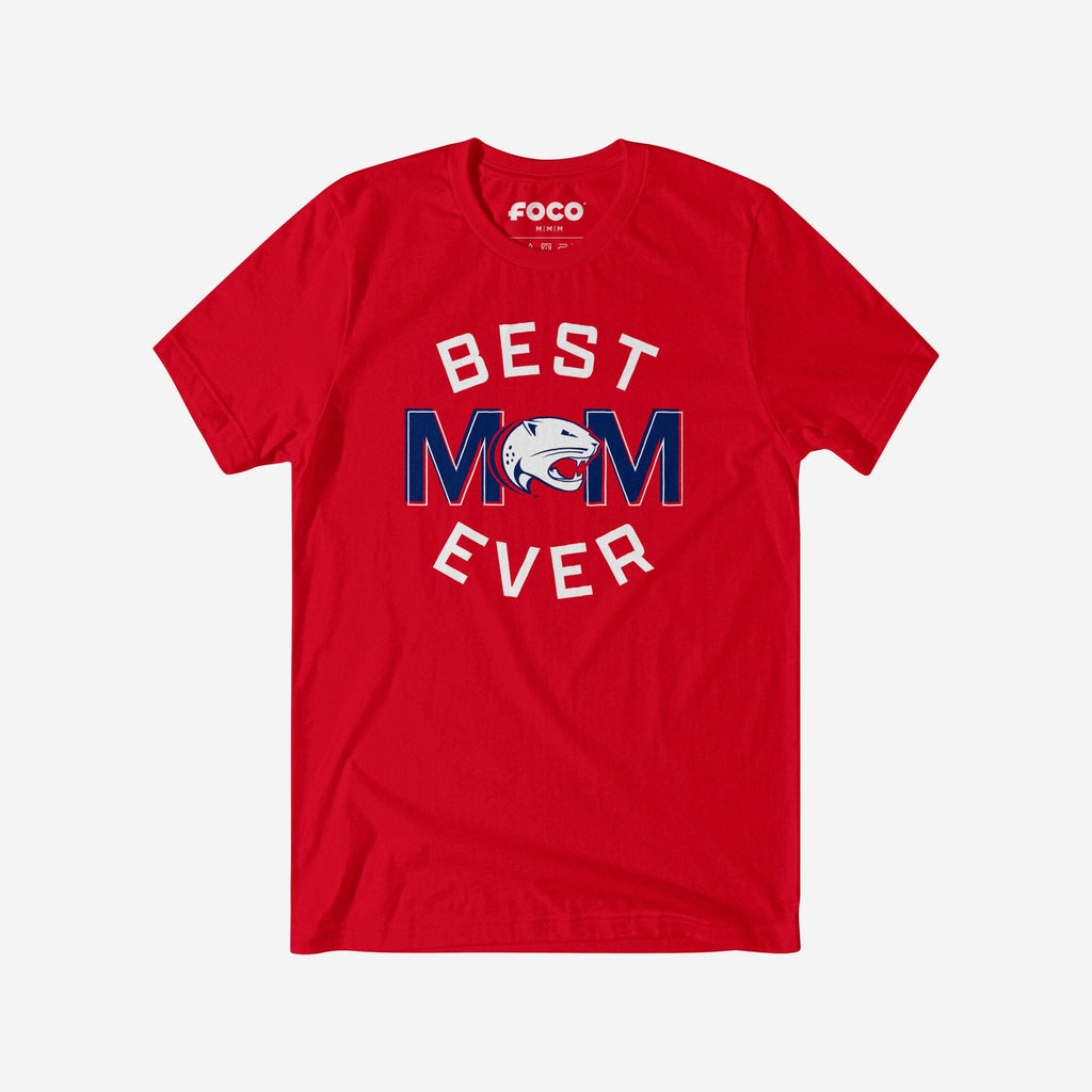 South Alabama Jaguars Best Mom Ever Arched T-Shirt FOCO S - FOCO.com