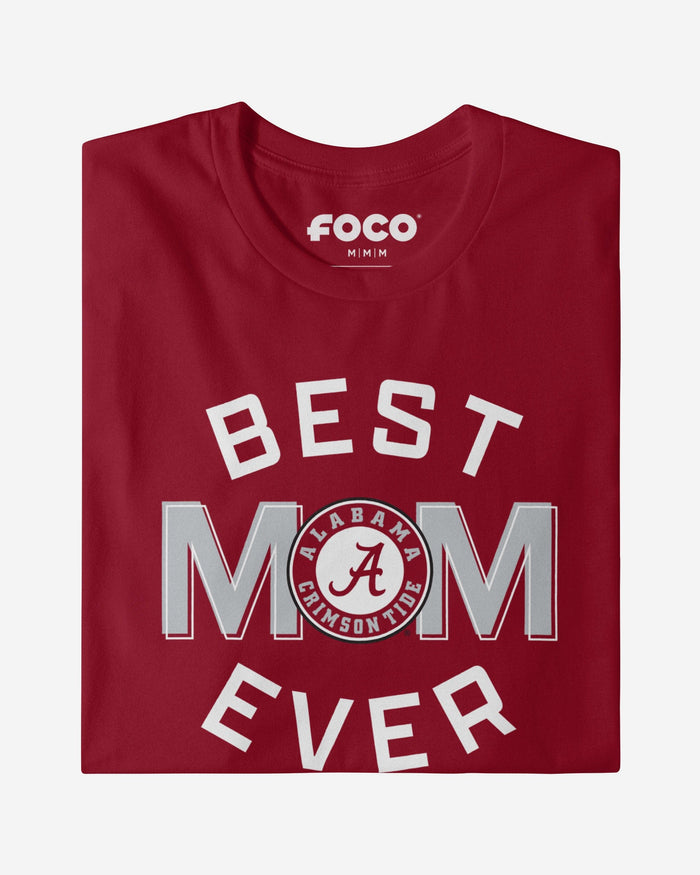Alabama Crimson Tide Best Mom Ever Arched T-Shirt FOCO - FOCO.com