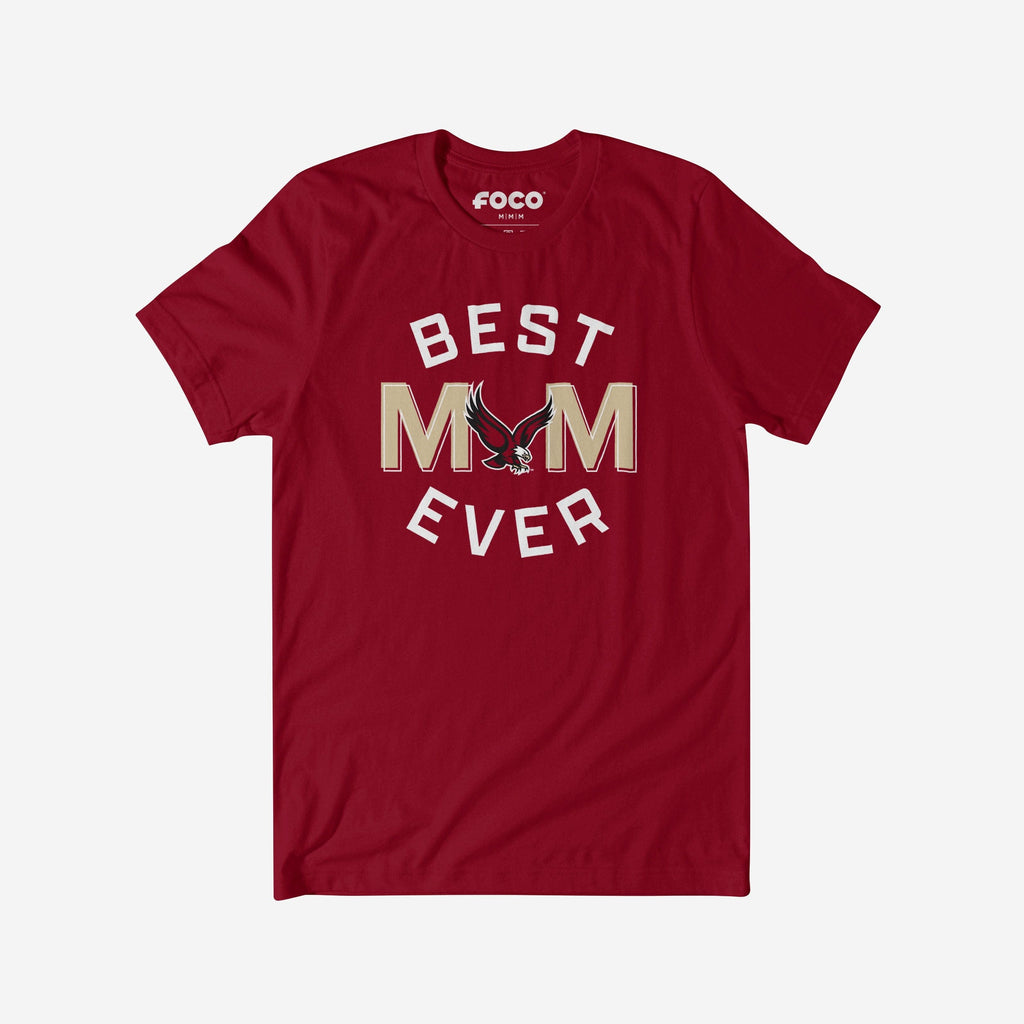 Boston College Eagles Best Mom Ever Arched T-Shirt FOCO S - FOCO.com