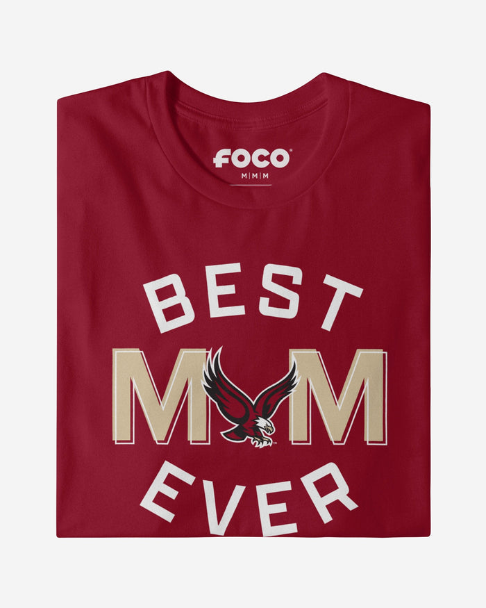 Boston College Eagles Best Mom Ever Arched T-Shirt FOCO - FOCO.com