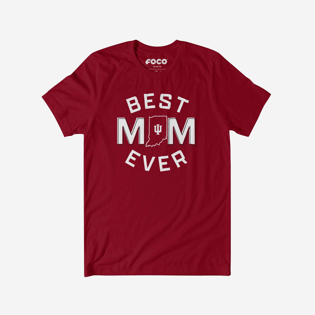 Indiana Hoosiers Best Mom Ever Arched T-Shirt FOCO S - FOCO.com